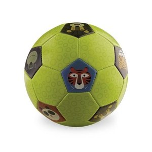 Crocodile Creek Fotbalový míč 18 cm - Zvířecí hlavy / Soccer Ball 18 cm - Animalia