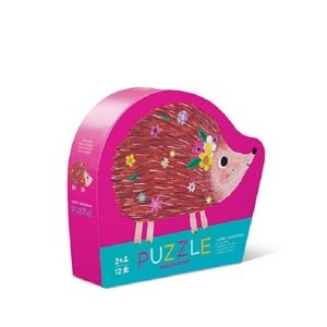 Crocodile Creek Mini puzzle - Ježek ( 12 ks) / Mini Puzzle - Happy Hedgehog (12 pc)