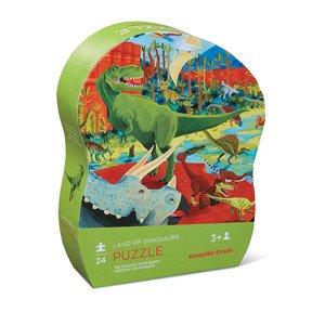 Crocodile Creek Mini puzzle II - země dinosaurů