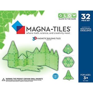 Valtech Magna Tiles - Svítící (32 ks) / Magna Tiles - Glow (32 pc)