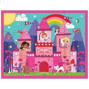 Mudpuppy Pouch Puzzles/Princess Castle (12 pcs)