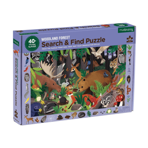 Mudpuppy Search & Find Puzzle - Woodland 64 PC
