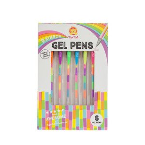 Tiger Tribe Gelové tužky (6ks) / Gel Pens (6 Pens)