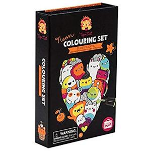 Tiger Tribe Neon Colouring Sets - Glow Friends