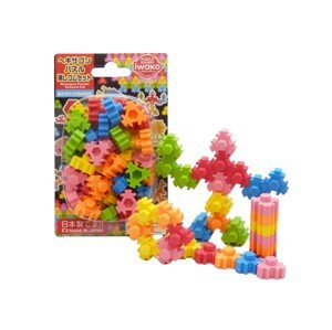 Iwako Gumy set - Hexagon Puzzle (32 ks)