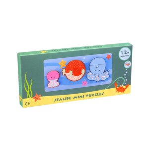 Orange Tree Toys Mořský svět mini puzzle / Sealife mini puzzle Tray