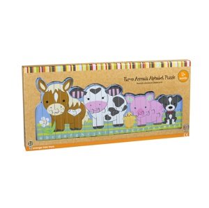 Orange Tree Toys Puzzle abeceda farma / Farm Animals Alphabet Puzzle