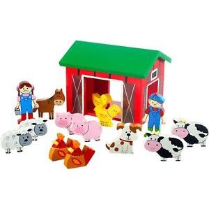 Orange Tree Toys Hrací set- farma se zvířátky / Farmyard Playset