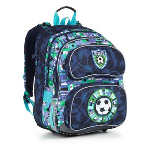 TOPGAL Školní batoh CHI 884- D modrý