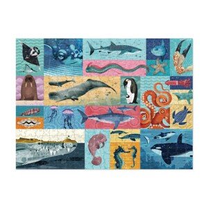 Crocodile Creek Puzzle - mořští obři / 500 ks / 500 pc Boxed / Giants of the Sea