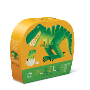 Crocodile Creek Mini puzzle - mláďata - 12 ks / 12 pc Mini Puzzle / Just Hatched