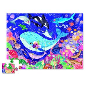 Crocodile Creek Puzzle  - mořský sen - 36 ks / 36 pc Shaped Puzzle / Ocean Dreams
