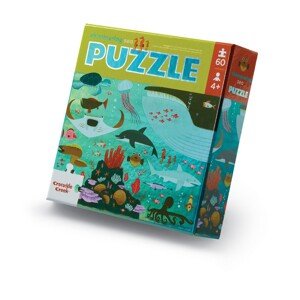 Crocodile Creek Puzzle - třpytivé moře / 60 ks / 60 pc Foil Puzzle /  Shimmering Sea