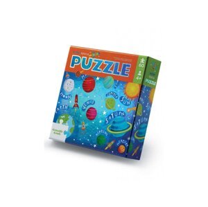Crocodile Creek Puzzle - vesmír / 60 ks / 60 pc Foil Puzzle / Outer Space