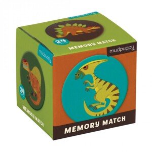 Mudpuppy Pexeso - Dinosauři (24 ks) / Mini Memory Game Mighty Dinosaurs (24 pc)