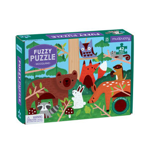 Mudpuppy Fuzzy Puzzle / les / Woodland
