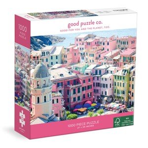 GPC Puzzle Barvy Itálie - Vernanzza - 1000 ks / Colorful Vernazza Italy - 1000 pcs
