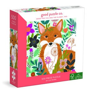 GPC Puzzle Lišky a květiny - 500 ks / Fox And Flowers - 500 pcs