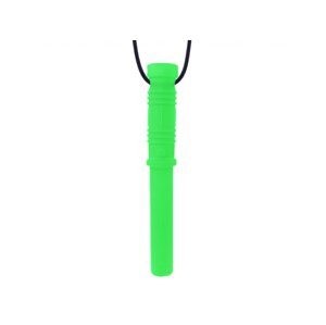 ARK Therapeutic BITE SABER světelný meč žvýkací přívěšek Světle zelená průsvitná