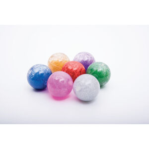 TickiT Sensory- třpytivé koule (Sensory Rainbow Glitter Balls PK7)
