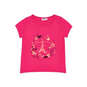Dívčí tričko - Winkiki WKG 91362, sytě růžová Barva: Růžová tmavší, Velikost: 116