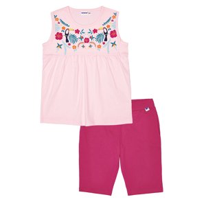 Dívčí pyžamo - Winkiki WJG 91170, růžová Barva: Růžová, Velikost: 140