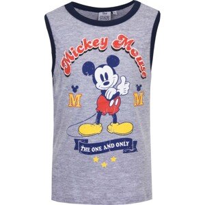 Mickey Mouse - licence Chlapecké tílko Mickey Mouse SE 1424 , vel. 98-128 Barva: Světle šedý melír, Velikost: 104