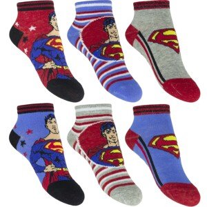 superman-licence Chlapecké kotníkové  ponožky - Superman ER0686 , vel. 23-34 Barva: Vzor 2, Velikost: 23-26
