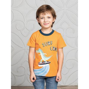 Chlapecké tričko - WINKIKI WKB 01705, oranžová Barva: Oranžová, Velikost: 104