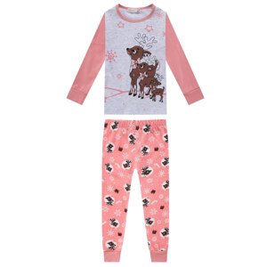 Dívčí pyžamo - KUGO MP1307, růžová světlá Barva: Růžová světlejší, Velikost: 80-86
