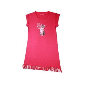 Dívčí noční košilka - Wolf S2082, růžová Barva: Růžová, Velikost: 146