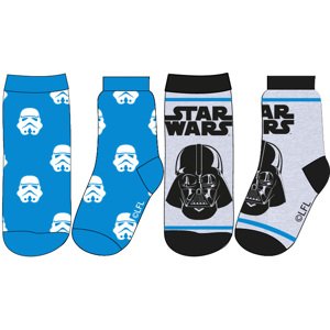 Star-Wars licence Chlapecké ponožky - Star Wars 52343833, tyrkysová/ šedá Barva: Mix barev, Velikost: 23-26