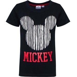 Mickey Mouse - licence Chlapecké triko Mickey Mouse MM35688, černá Barva: Černá, Velikost: 110-116