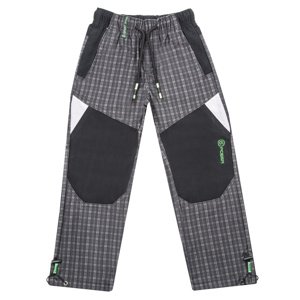 Chlapecké outdoorové kalhoty - GRACE B-84265, šedozelená/ zelená aplikace Barva: Šedá, Velikost: 122