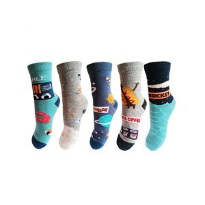 Chlapecké ponožky Aura.Via - GZF7577, mix barev Barva: Mix barev, Velikost: 28-31