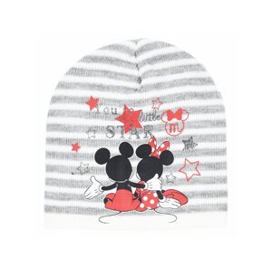 Minnie Mouse - licence Dívčí zimní čepice - Minnie Mouse HS4045, světle šedá Barva: Šedá, Velikost: velikost 54