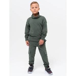 Chlapecká tepláková souprava - Winkiki WHB 181, khaki Barva: Khaki, Velikost: 164