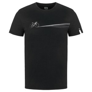 Pánské triko - LOAP Bourn, černá Barva: Černá, Velikost: S