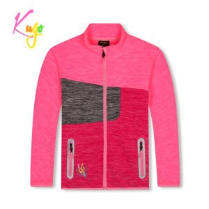 Dívčí flísová mikina - KUGO FM8777, růžová Barva: Růžová, Velikost: 128