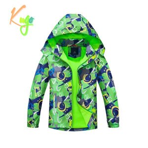 Chlapecká jarní, podzimní bunda, zateplená - KUGO B2836a, zelená Barva: Zelená, Velikost: 98