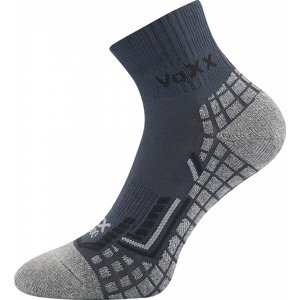 Bambusové ponožky VoXX - Yildun, tmavě šedá Barva: Šedá tmavě, Velikost: 39-42