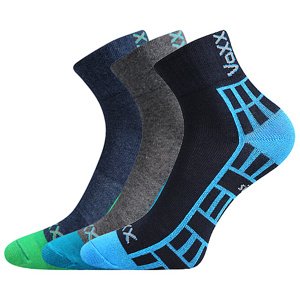 Chlapecké ponožky VoXX - Maik kluk, modrá, tmavě šedá Barva: Mix barev, Velikost: 35-38