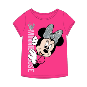 Minnie Mouse - licence Dívčí tričko - Minnie Mouse 52029490KOM, růžová Barva: Růžová, Velikost: 110