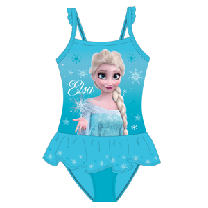 Frozen - licence Dívčí plavky - Frozen 5244B585, tyrkysová Barva: Tyrkysová, Velikost: 116-122