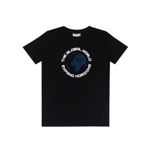 Chlapecké tričko - Winkiki WTB 11987, černá Barva: Černá, Velikost: 146