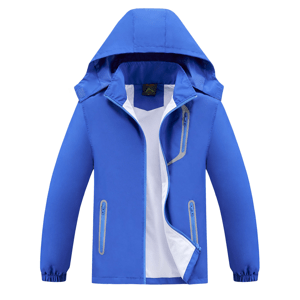 Chlapecká jarní, podzimní bunda - KUGO B2868, modrá Barva: Modrá, Velikost: 98