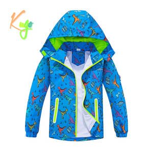 Chlapecká jarní, podzimní bunda - KUGO B2849, světle modrá Barva: Modrá, Velikost: 122