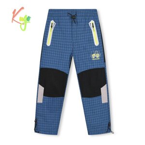 Chlapecké plátěné kalhoty - KUGO FK7601, tyrkysová Barva: Tyrkysová, Velikost: 104