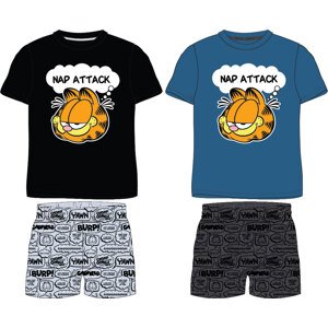 Chlapecké pyžamo - Garfield 5204107, petrol / tmavě šedá Barva: Petrol, Velikost: 134