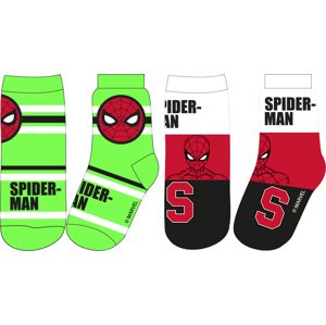 Spider Man - licence Chlapecké ponožky - Spider-Man 52341414, mix barev Barva: Mix barev, Velikost: 23-26